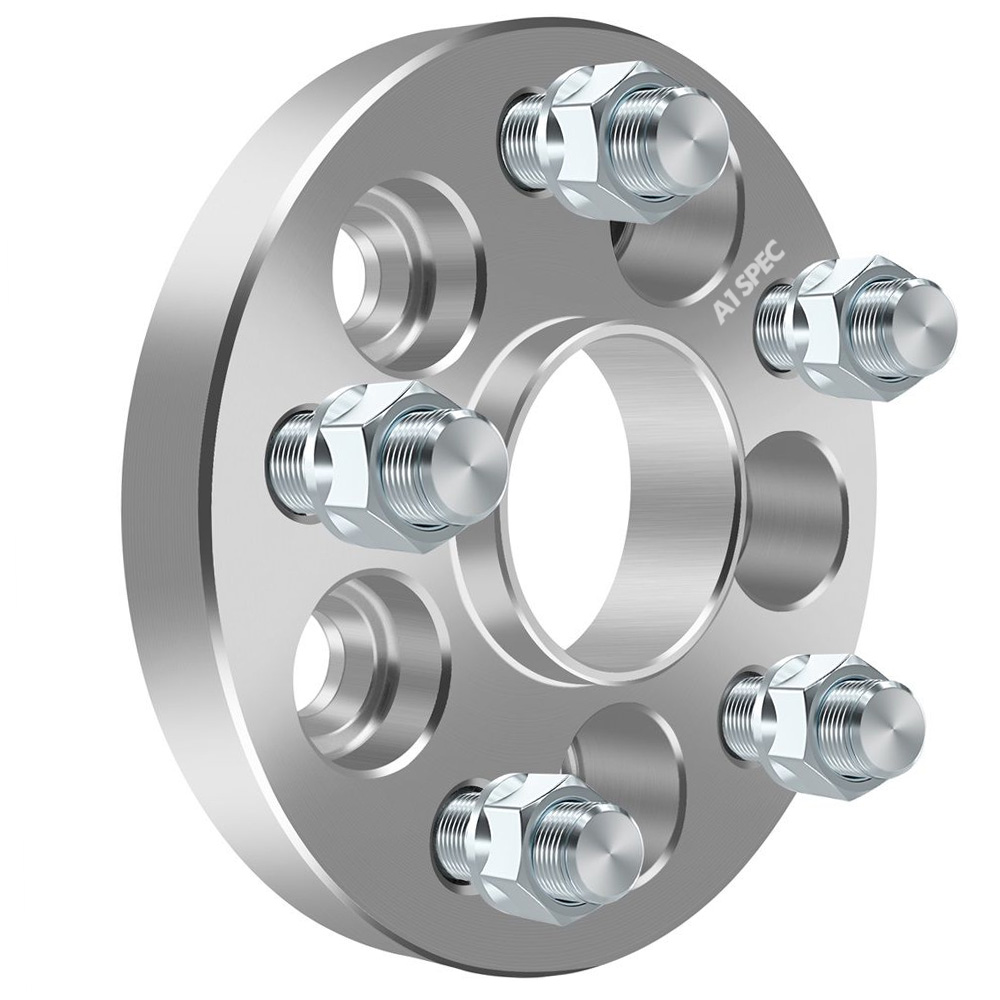5 Lug Hubcentric Wheel Adapter 15mm Thick, 5x4.50" to 5x4.50"(Vehicle to Wheel), 60.1/64.1mm CB, 12mm X 1.50 Studs, 1 Pcs Only